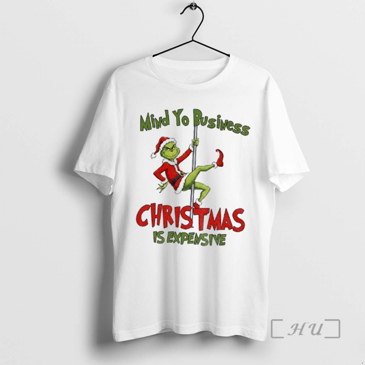 Trending Grinch Santa Claus Mind Your Business Christmas Is Expensive Merry Christmas Premium T Shirts Hoodie, Sweatshirt