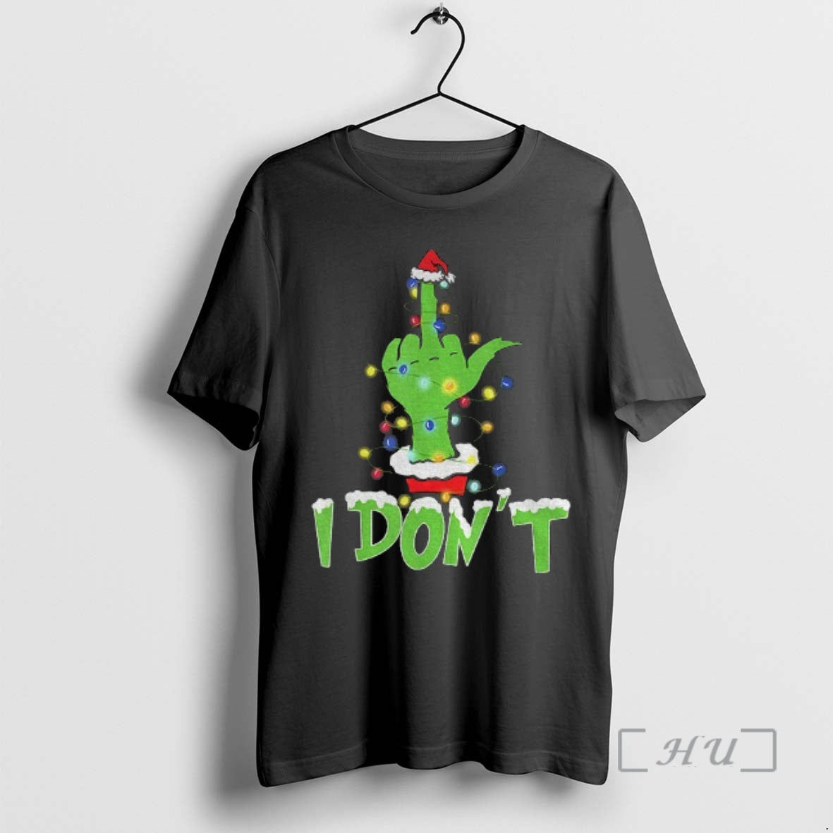 Trending Grinch Middle Finger I Dont Merry Christmas T-Shirts, Hoodie, Sweatshirt | InkNestWear.com