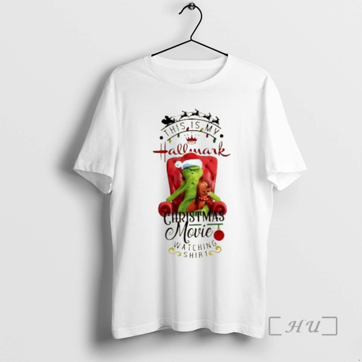 Trending Grinch This Is My Hallmark Christmas Movie Watching T-Shirts, Hoodie, Sweatshirt | InkNestWear.com
