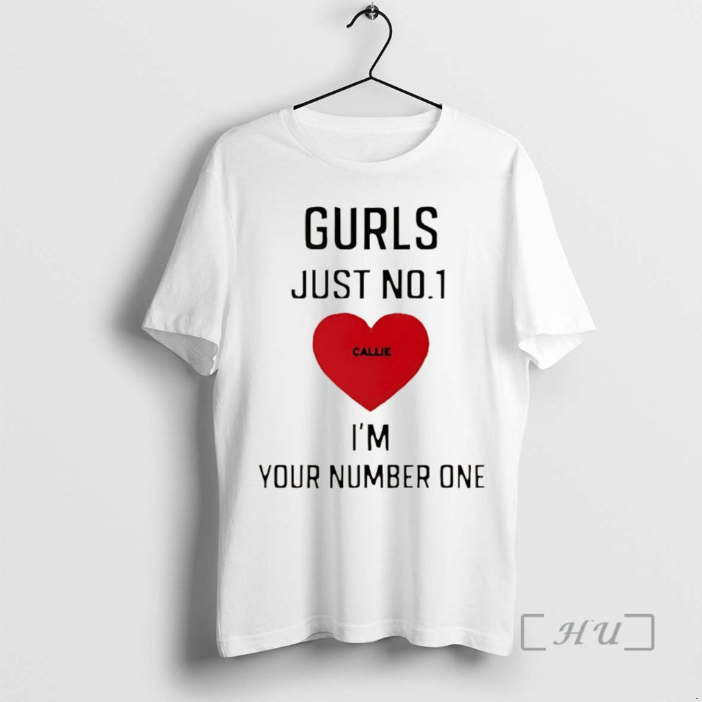 Trending Gurl Just No 1 Im Your Number One Christmas T-Shirts, Hoodie, Sweatshirt | InkNestWear.com
