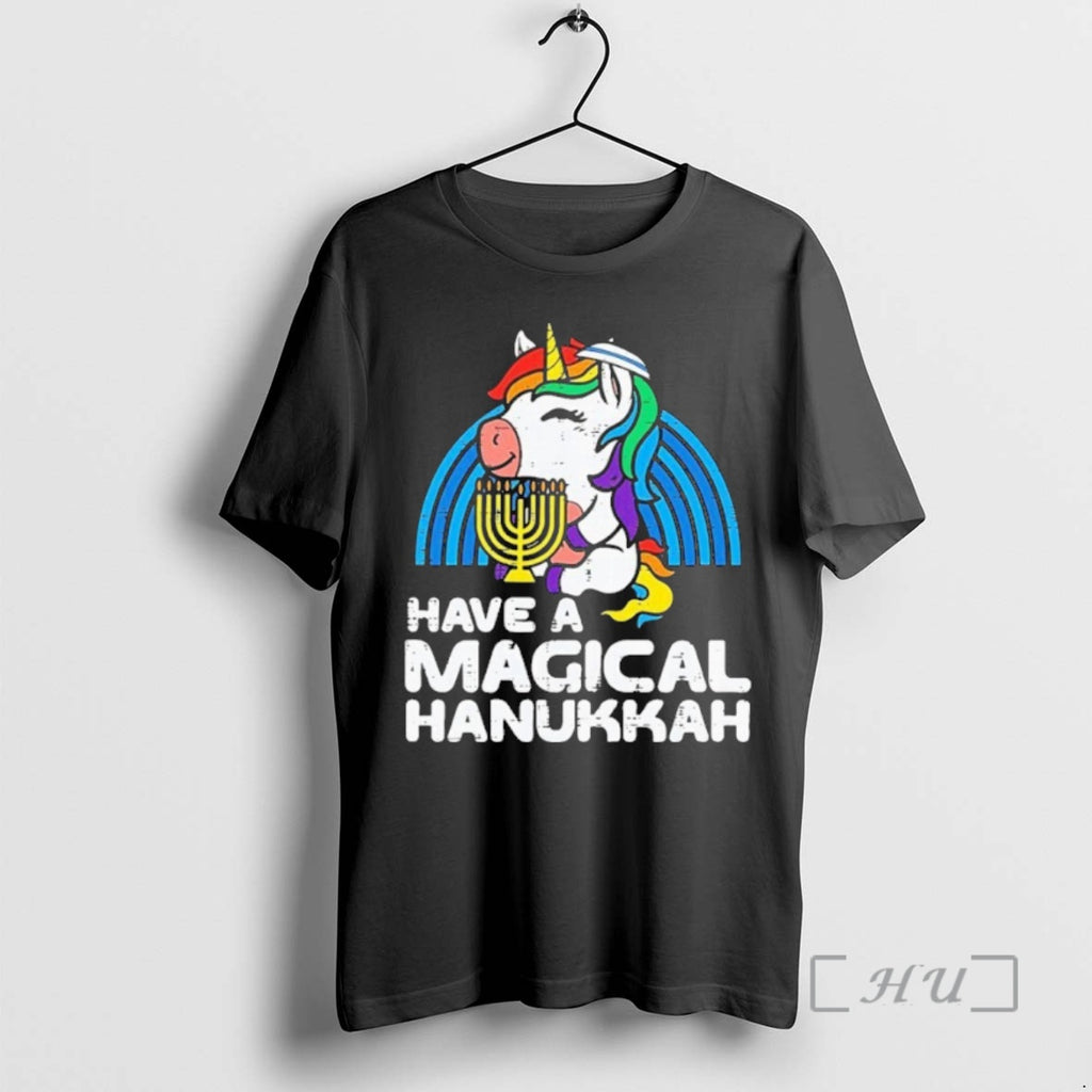 Trending Have Magical Hanukkah Unicorn Chanukah T-Shirts, Hoodie, Sweatshirt | InkNestWear.com