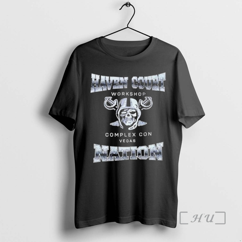 Trending Haven Court Nation Workshop Complex Con Skull T-Shirts, Hoodie, Sweatshirt | InkNestWear.com