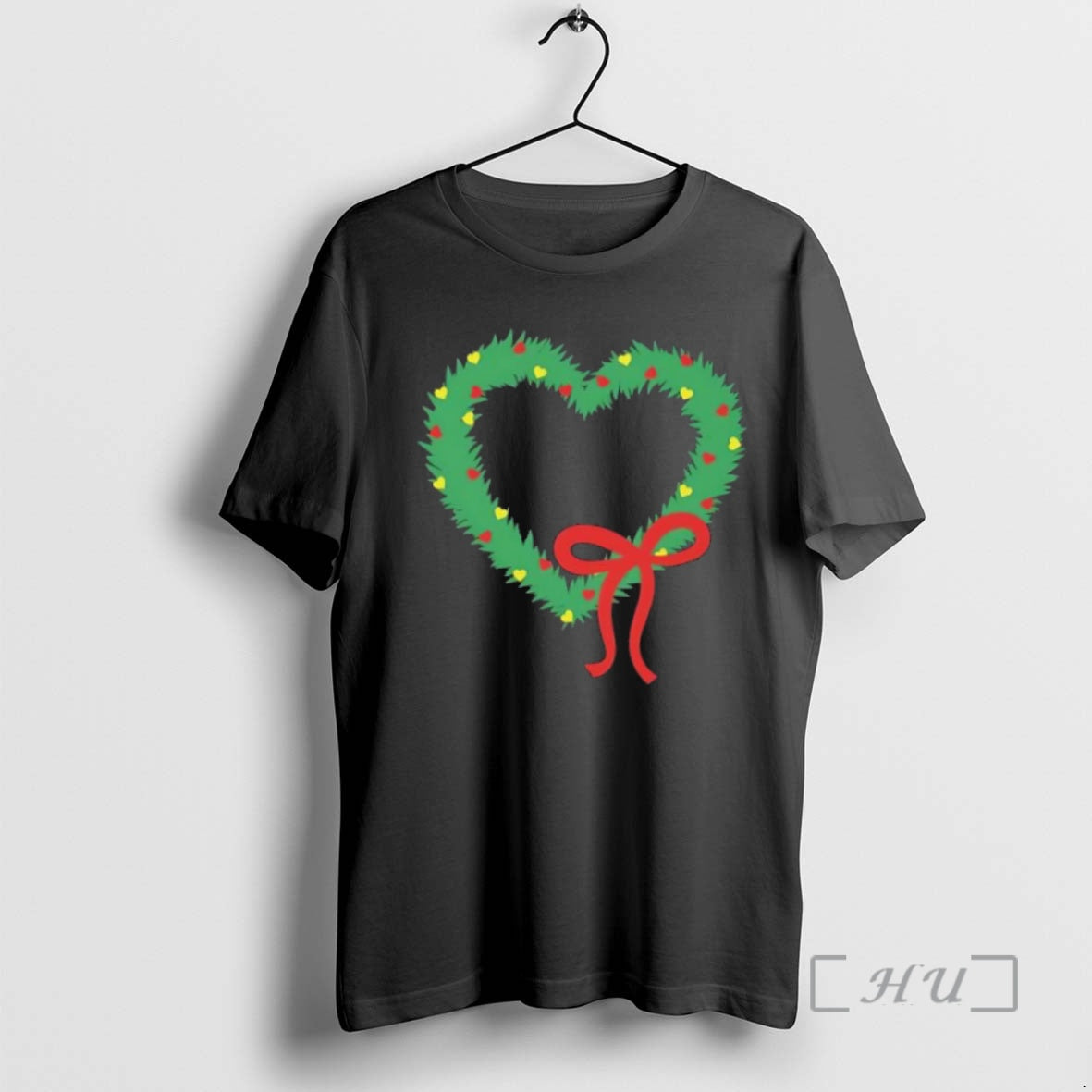 Trending Heart Wreath Christmas 2025 T-Shirts, Hoodie, Sweatshirt | InkNestWear.com