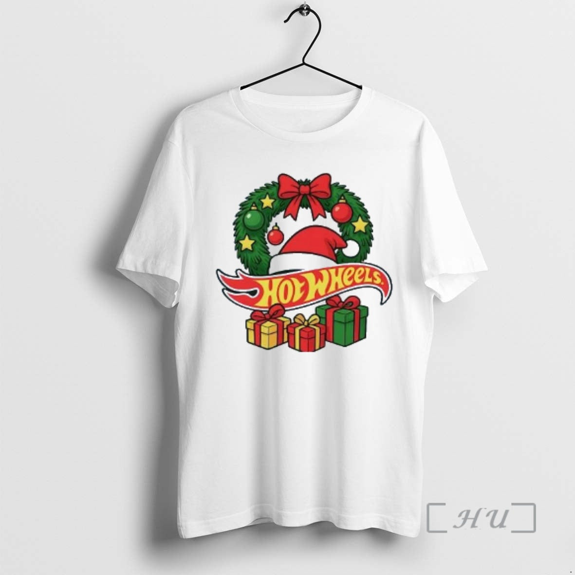 Trending Hotwheels Christmas Wreath T-Shirts, Hoodie, Sweatshirt | InkNestWear.com