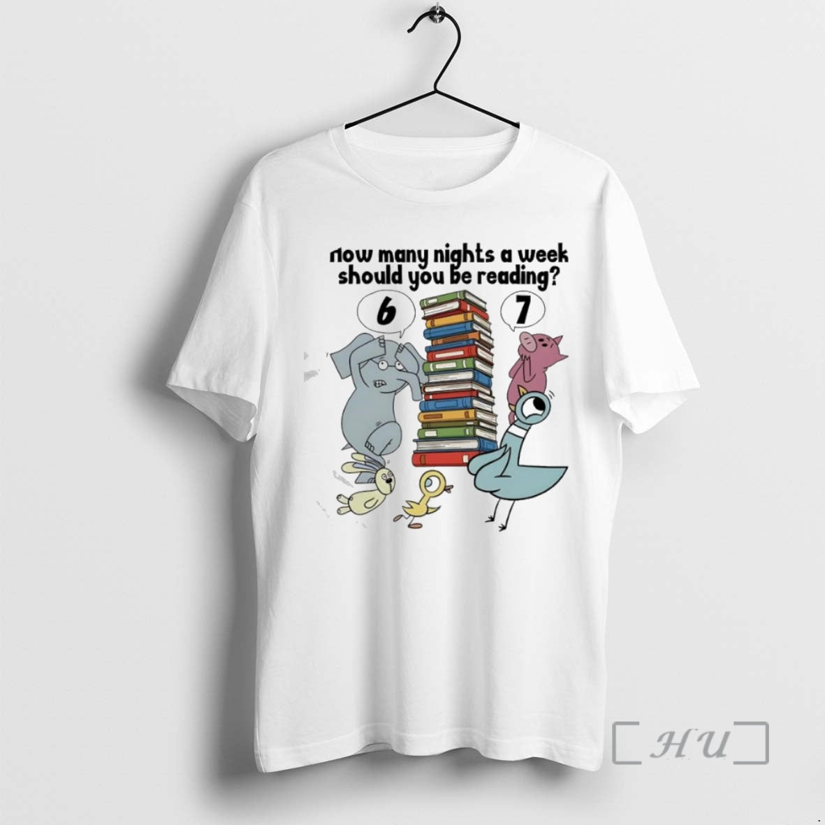 Trending How Many Nights A Week Should You Be Reading 6 7 Animals Premium T-Shirts, Hoodie, Sweatshirt | InkNestWear.com
