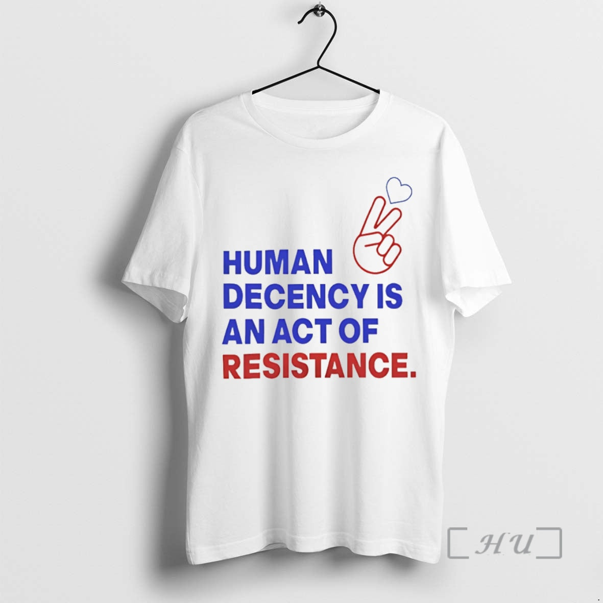Trending Human Decency Is An Act Of Resistance Christmas T-Shirts, Hoodie, Sweatshirt | InkNestWear.com