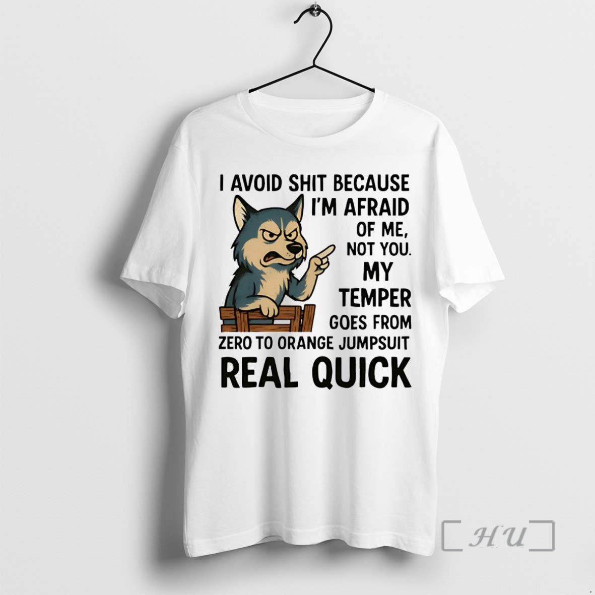 Trending Husky I Avoid Shit Because Im Afraid Of Me Not You My Temper Real T-Shirts, Hoodie, Sweatshirt | InkNestWear.com