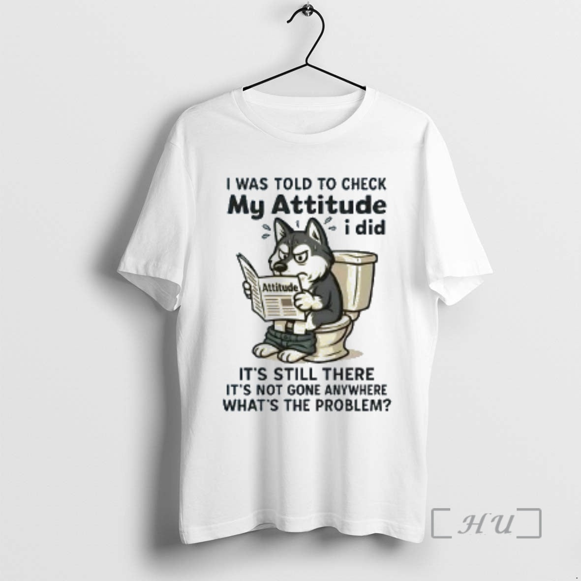 Trending Husky I Was Told To Check My Attitude T-Shirts, Hoodie, Sweatshirt | InkNestWear.com