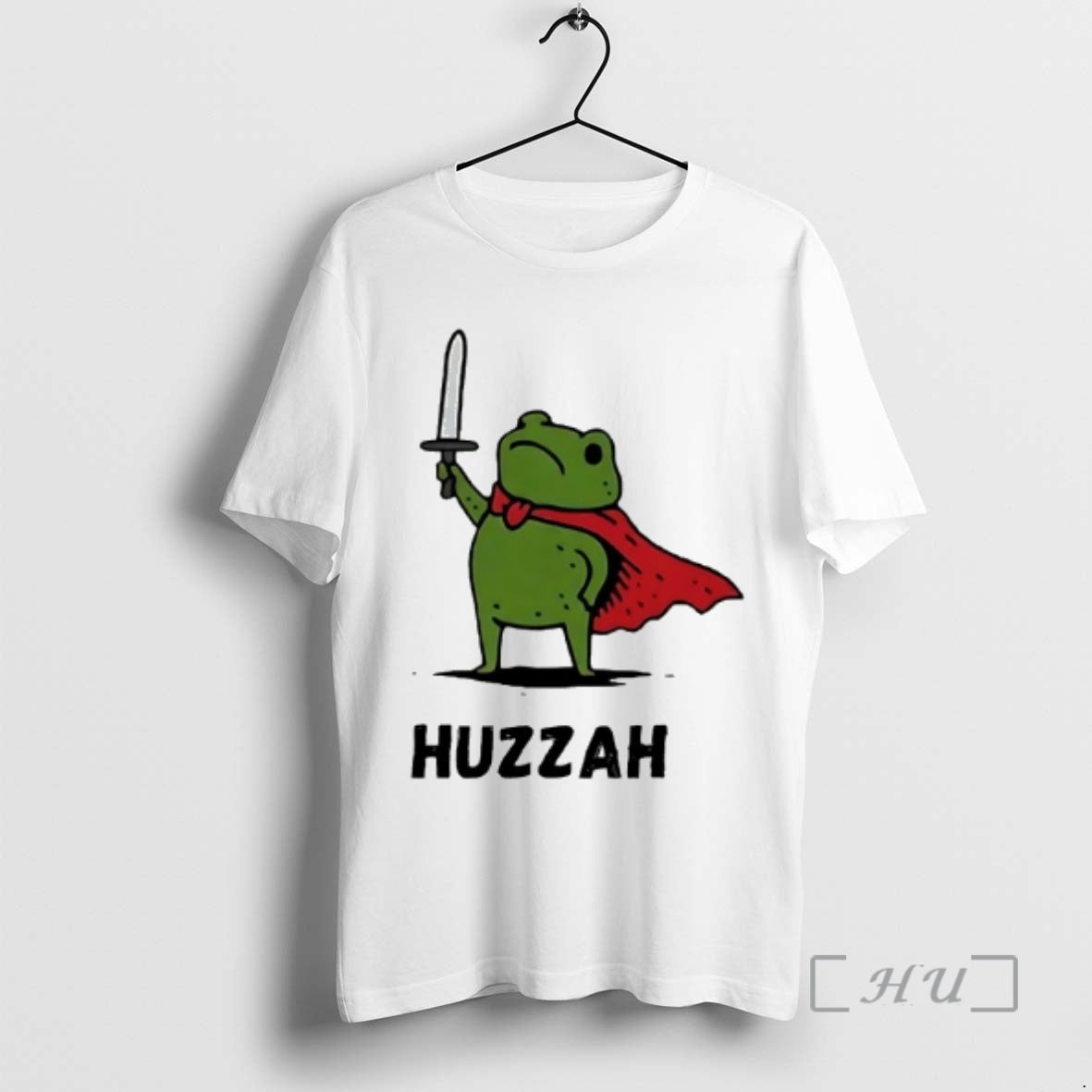 Trending Huzzah Frog With Sword T-Shirts, Hoodie, Sweatshirt | InkNestWear.com