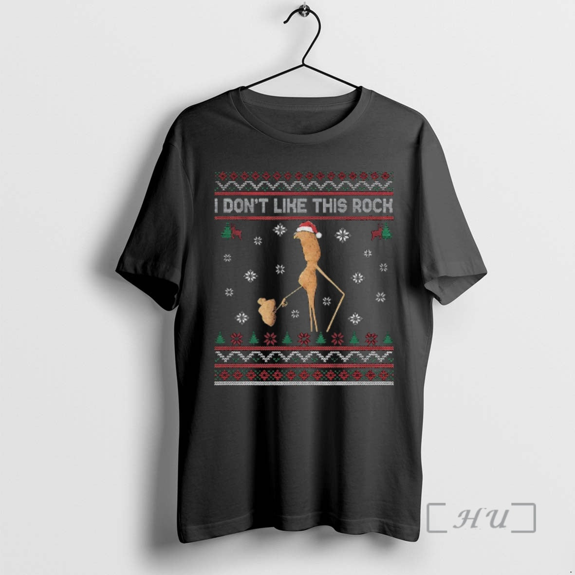 Trending I Dont Like This Rock Ugly Christmas Funny T-Shirts, Hoodie, Sweatshirt | InkNestWear.com