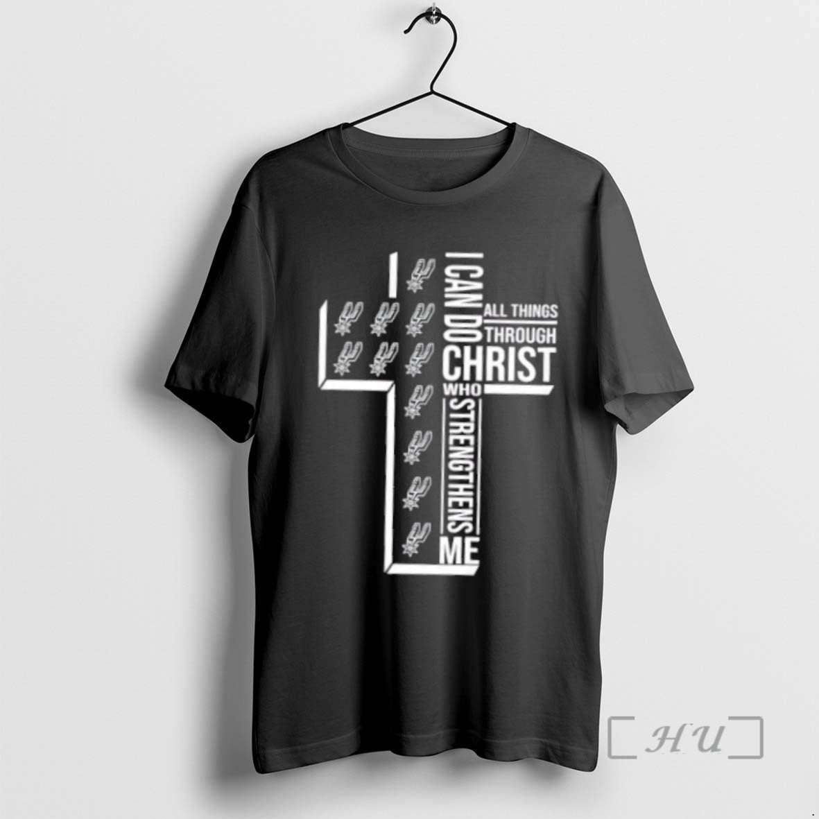Trending I Can Do All Things Through Christ Who Strengthens Me San Antonio Spurs Basketball T-Shirts, Hoodie, Sweatshirt