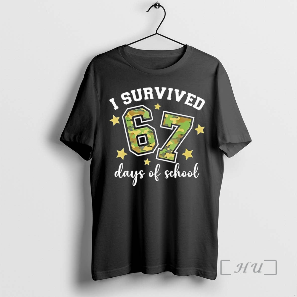 Trending I Survived 67 Days Of School Camo T-Shirts, Hoodie, Sweatshirt | InkNestWear.com