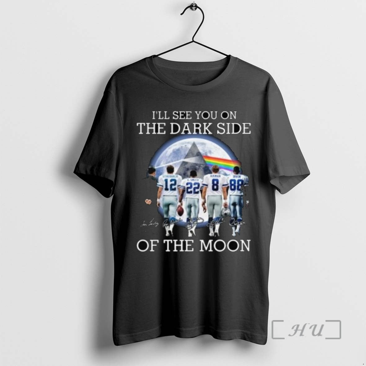 Trending Ill See You On The Dark Side Of The Moon Dallas Cowboys Legends Signatures T-Shirts, Hoodie, Sweatshirt