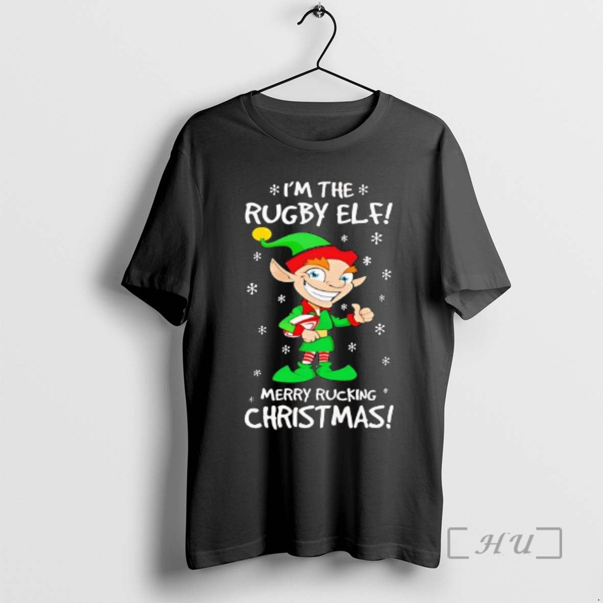 Trending Im The Rugby Elf Christmas Jumper T-Shirts, Hoodie, Sweatshirt | InkNestWear.com