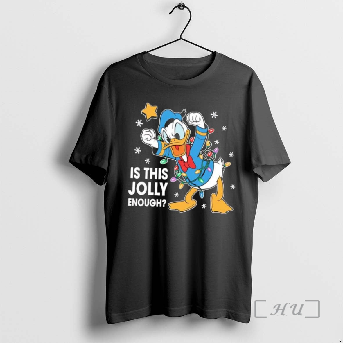 Trending Is This Jolly Enough Donald Duck Christmas Lights T-Shirts, Hoodie, Sweatshirt | InkNestWear.com