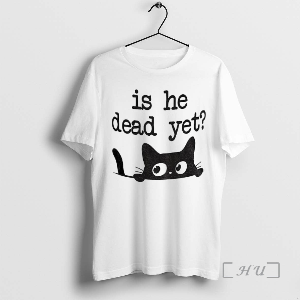 Trending Is He Dead Yet Cute Cats Anti Maga Anti Fascism Hate Donald Trump Premium T-Shirts, Hoodie, Sweatshirt