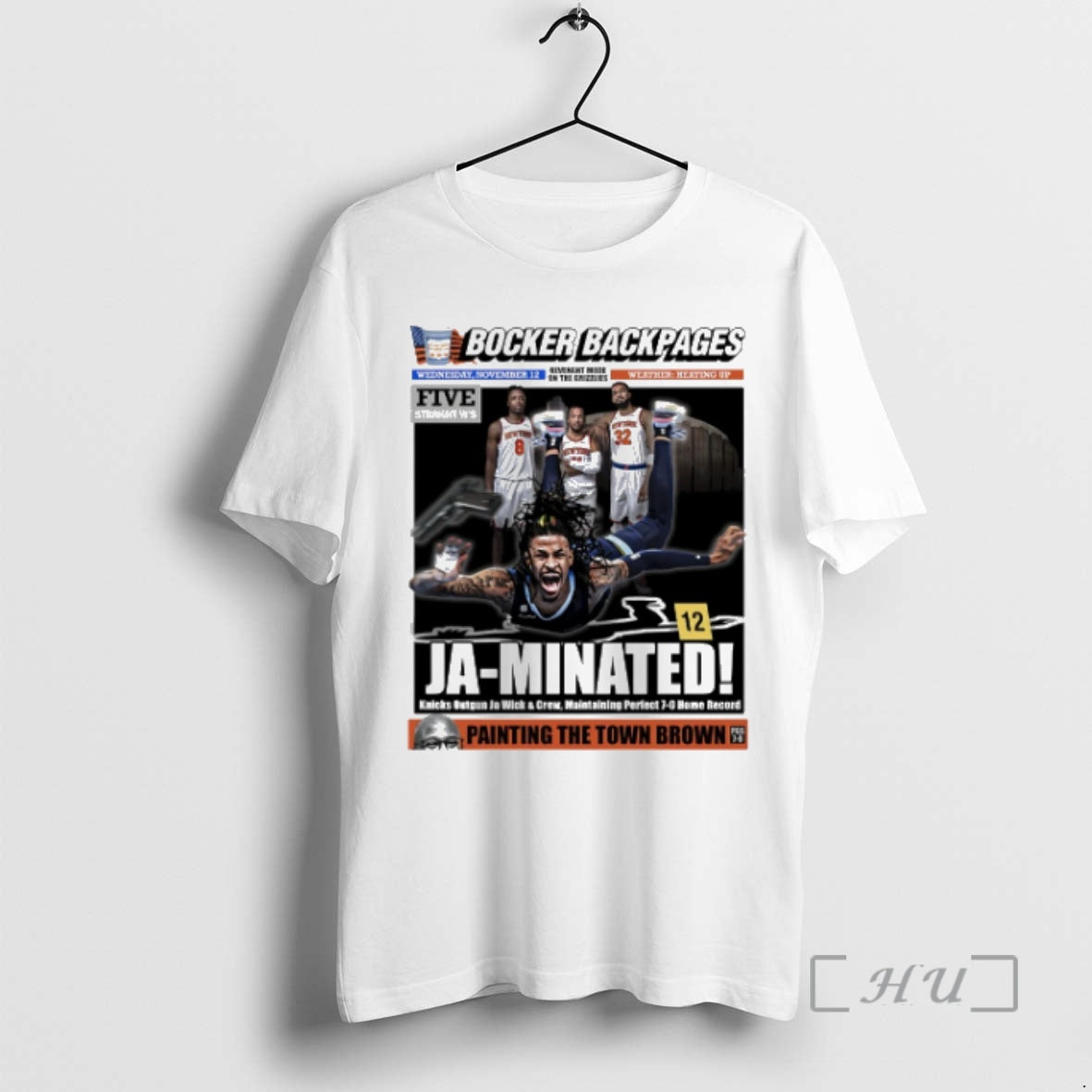Trending Ja Morant Ja Minated Ny Knicks News T-Shirts, Hoodie, Sweatshirt | InkNestWear.com