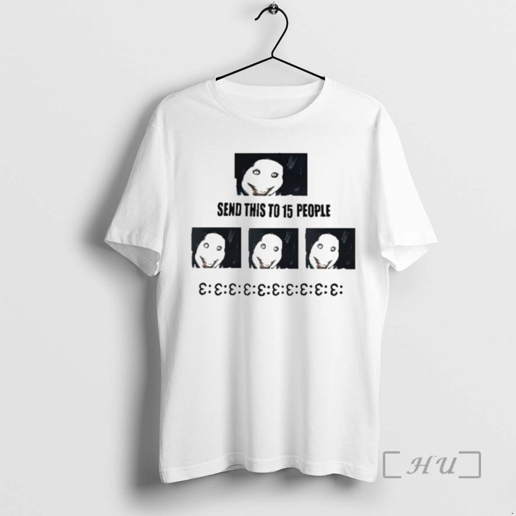 Trending Jeff The Killer Send This To 15 People T-Shirts, Hoodie, Sweatshirt | InkNestWear.com