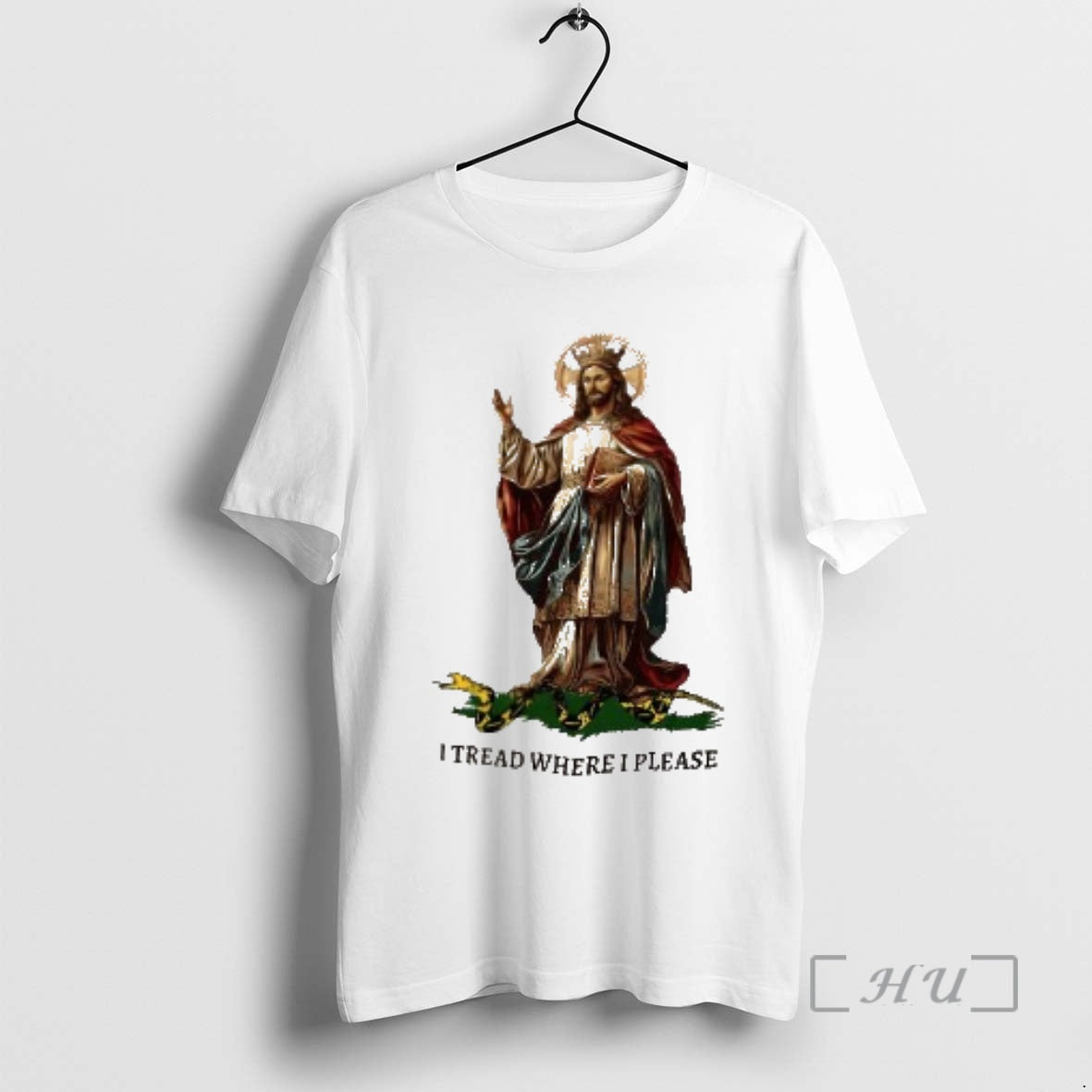 Trending Jesus Christ Our King I Tread Where I Please T-Shirts, Hoodie, Sweatshirt | InkNestWear.com