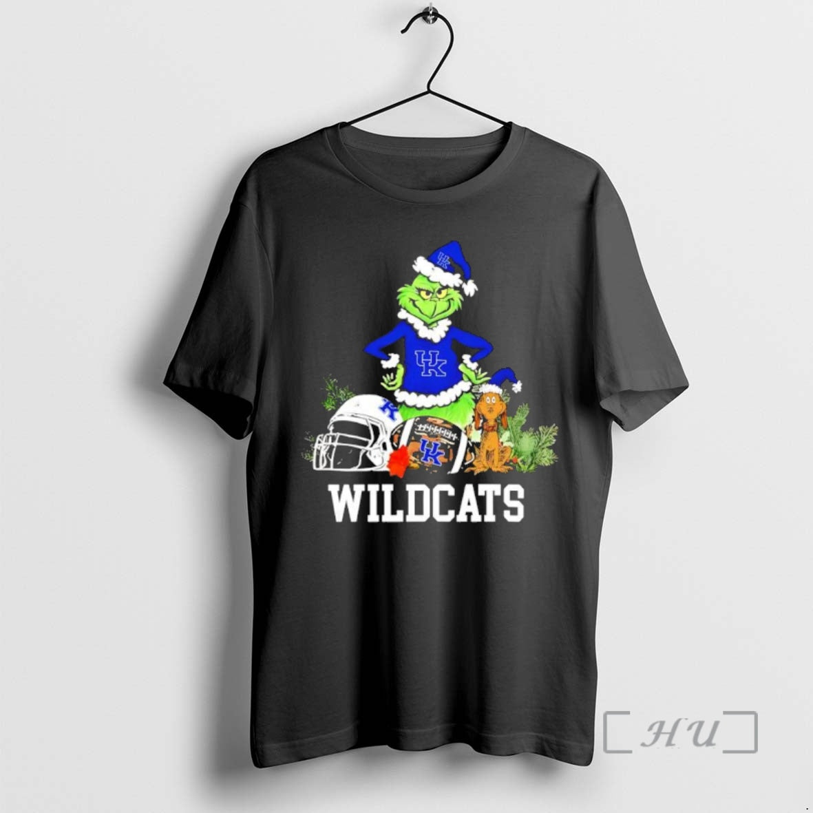 Trending Kentucky Wildcats The Grinch And Max Helmet Christmas 2025 T-Shirts, Hoodie, Sweatshirt | InkNestWear.com