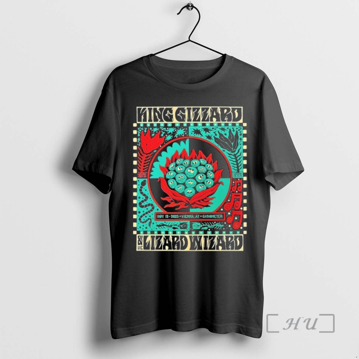 Trending King Gizzard And The Lizard Wizard Vienna Austria Event At Gasometer On November 12 T-Shirts, Hoodie, Sweatshirt