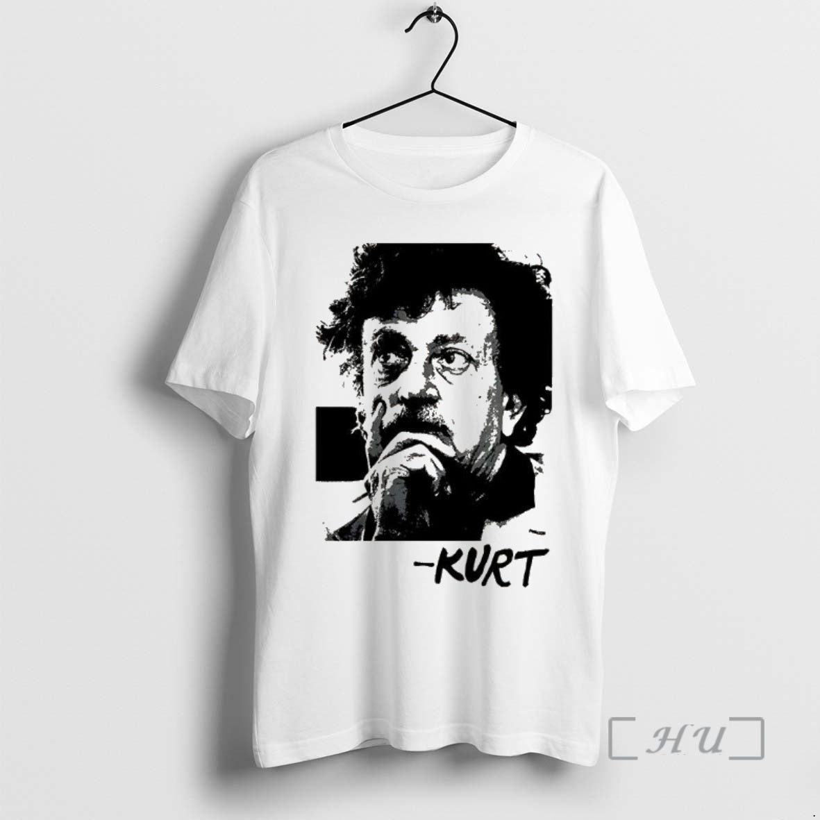 Trending Kurt Vonnegut Portrait Tribute Retro T-Shirts, Hoodie, Sweatshirt | InkNestWear.com