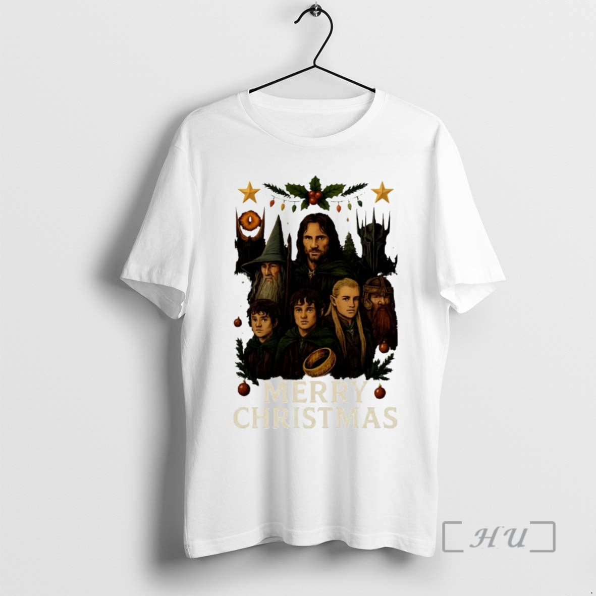 Trending Lord Of The Rings Merry Christmas T-Shirts, Hoodie, Sweatshirt | InkNestWear.com