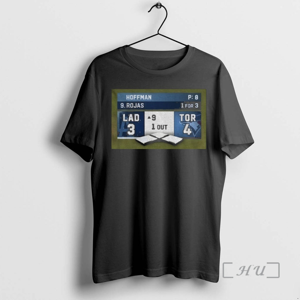 Trending Los Angeles Dodgers Lad 4 3 Toronto Blue Jays Tor Round 9 Premium T-Shirts, Hoodie, Sweatshirt | InkNestWear.com