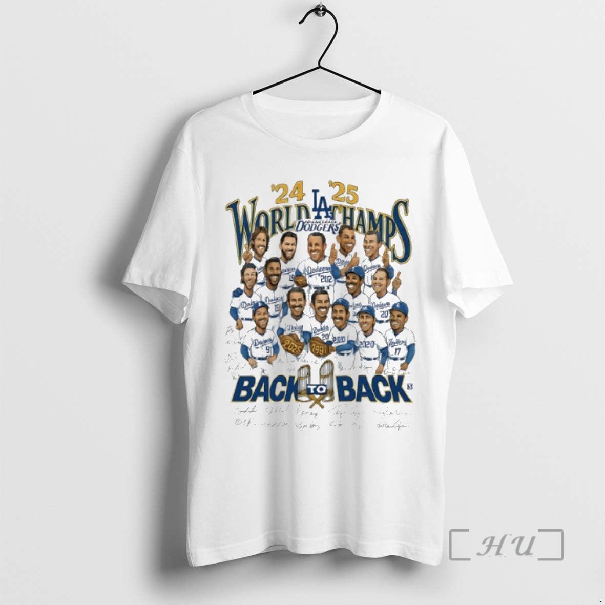 Trending Los Angeles Dodgers Legends Back To Back 24 25 World Series Champions Signature Premium T-Shirts, Hoodie, Sweatshirt