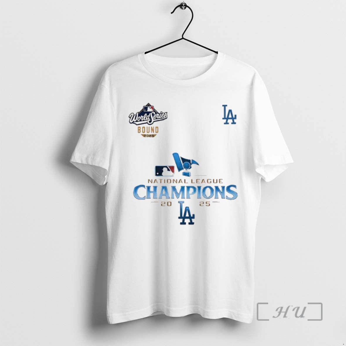 Trending Los Angeles Dodgers Mlb Baseball World Series 2025 National League Champions Logo Premium T-Shirts, Hoodie,...