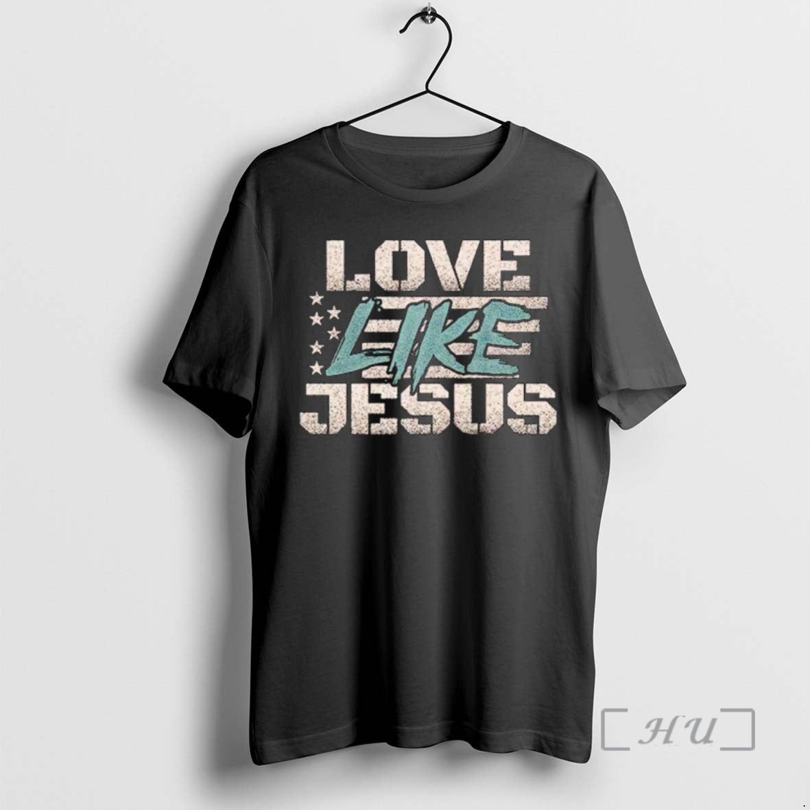 Trending Love Like Jesus Usa Flag Retro Ornaments T-Shirts, Hoodie, Sweatshirt | InkNestWear.com