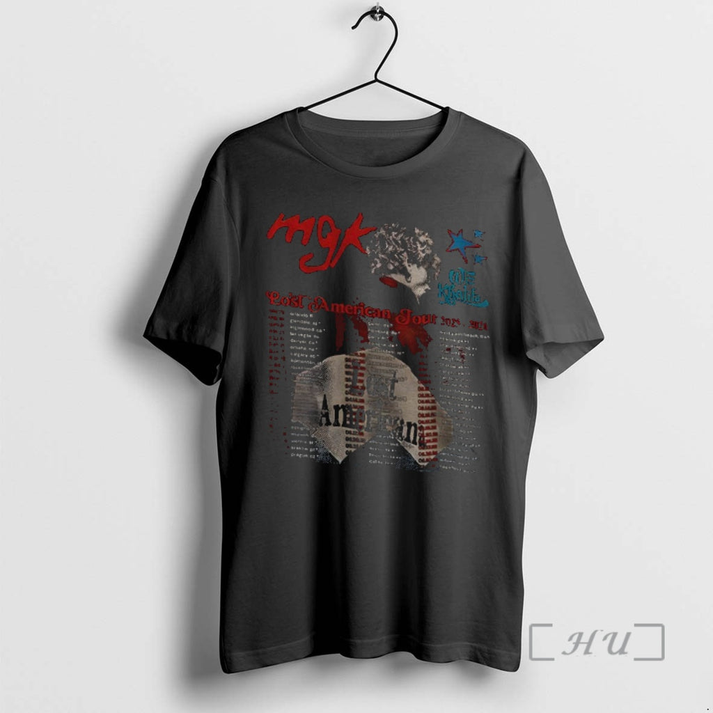 Trending Machine Gun Kelly Lost American Tour 2025 T-Shirts, Hoodie, Sweatshirt | InkNestWear.com