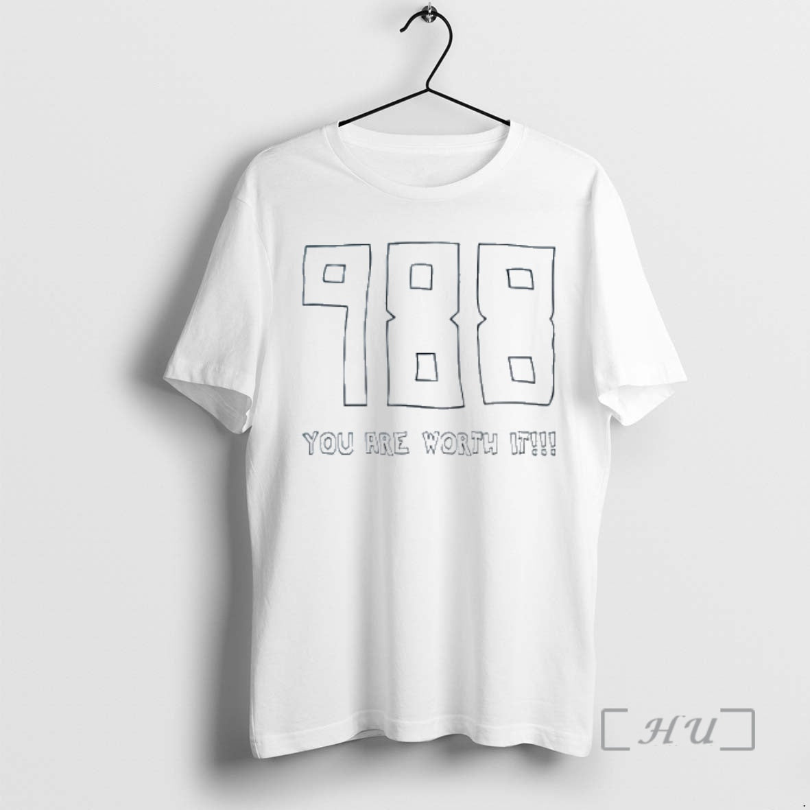 Trending Mack Hollins 988 You Are Worth It T-Shirts, Hoodie, Sweatshirt | InkNestWear.com