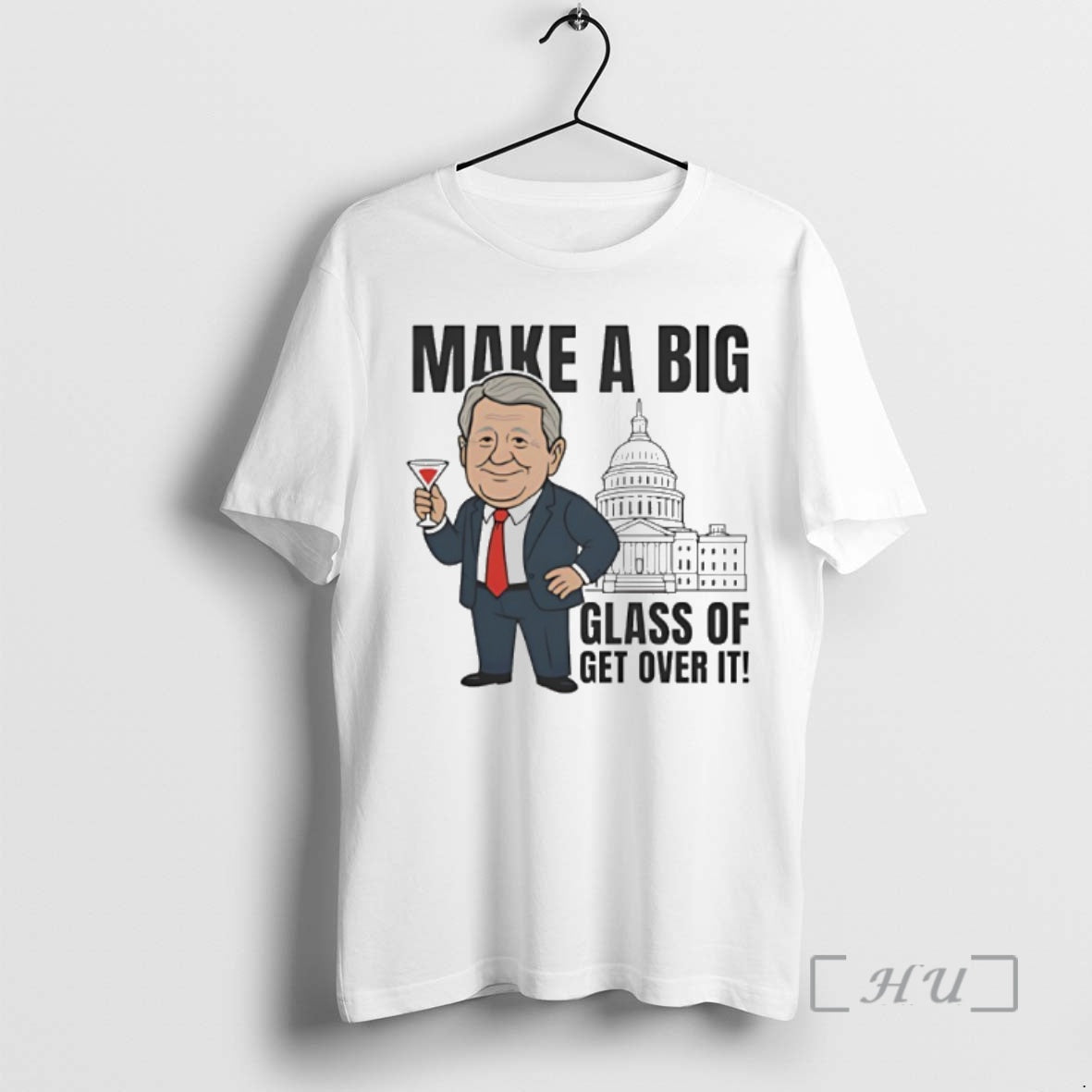 Trending Make A Big Glass Of Get Over It Senator Kennedy Cartoon Premium T Shirts Hoodie, Sweatshirt | InkNestWear.com