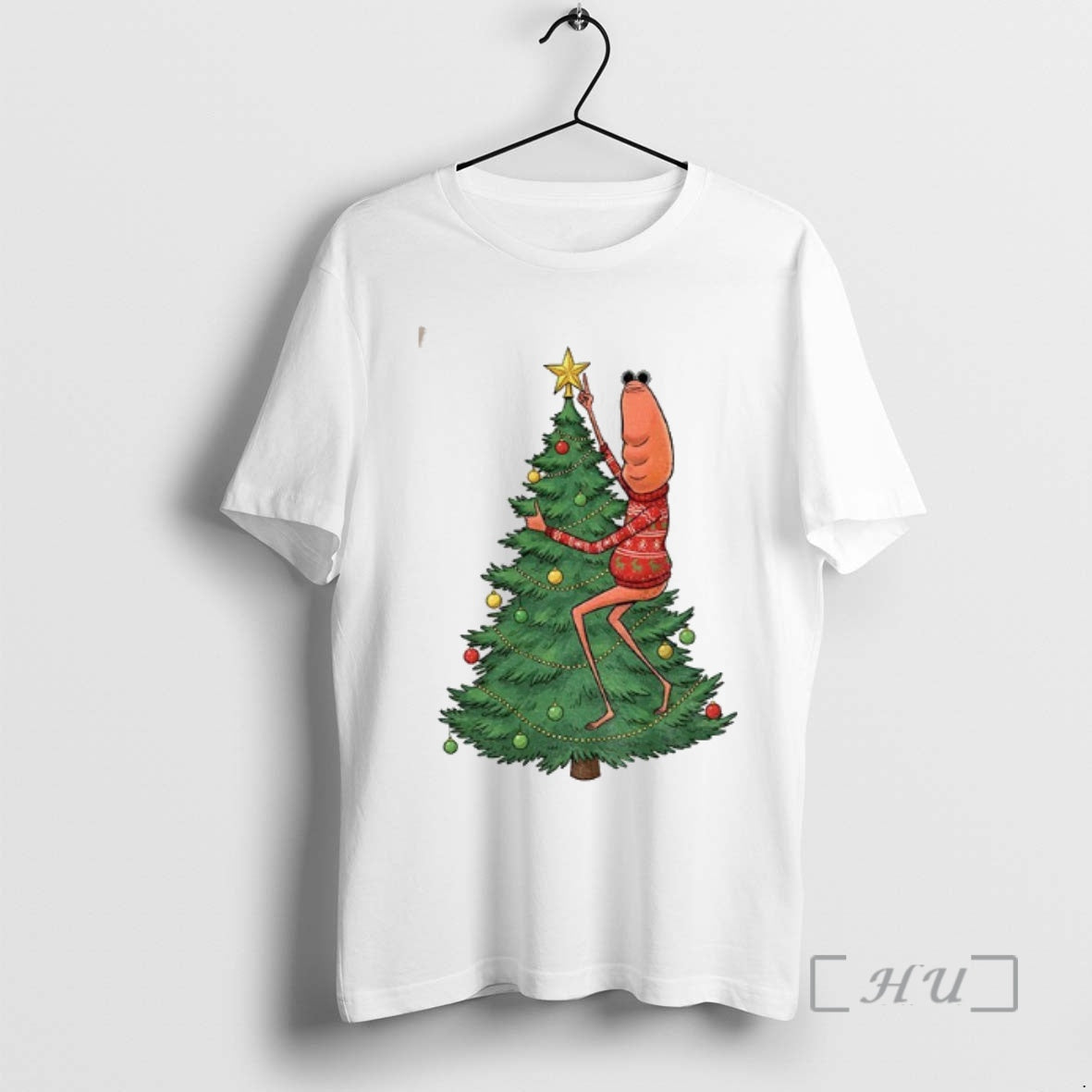Trending Marcus The Worm Christmas Tree I Dont Like This Rock Viral Meme Premium T-Shirts, Hoodie, Sweatshirt