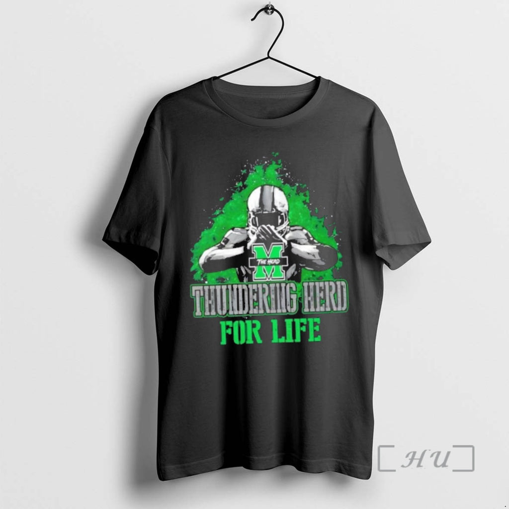 Trending Marshall Thundering Herd Football For Life T-Shirts, Hoodie, Sweatshirt | InkNestWear.com