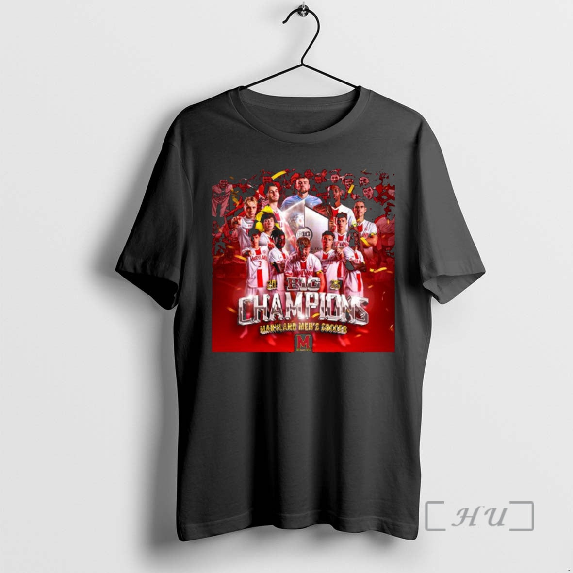 Trending Maryland Mens Soccer 2025 Big Ten Champions T-Shirts, Hoodie, Sweatshirt | InkNestWear.com