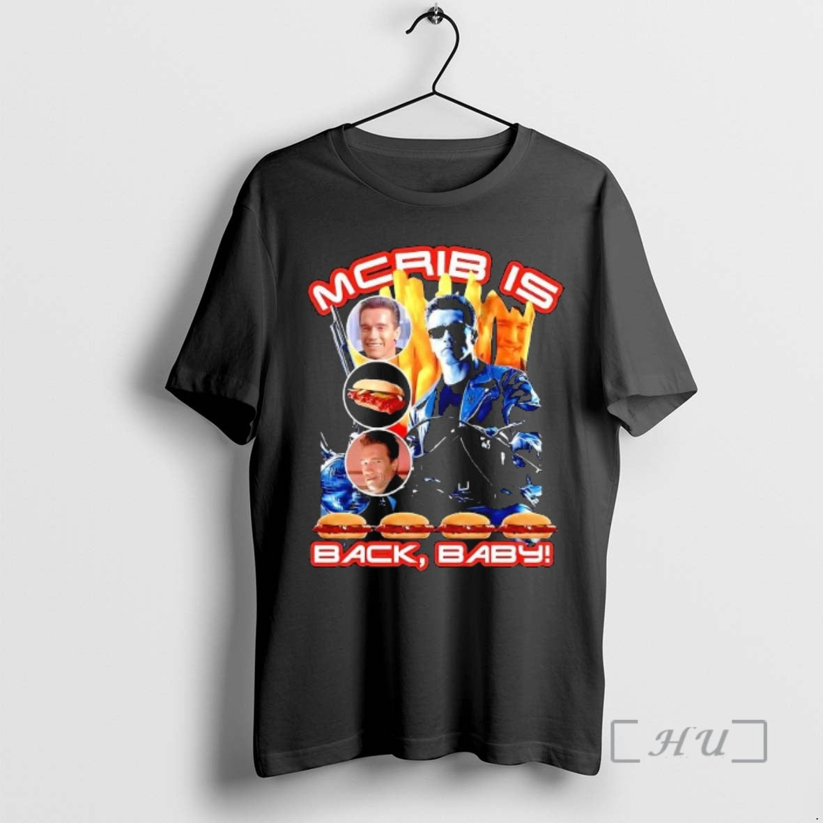 Trending Mc Rib Is Back Baby Mcdonalds Popular T-Shirts, Hoodie, Sweatshirt | InkNestWear.com