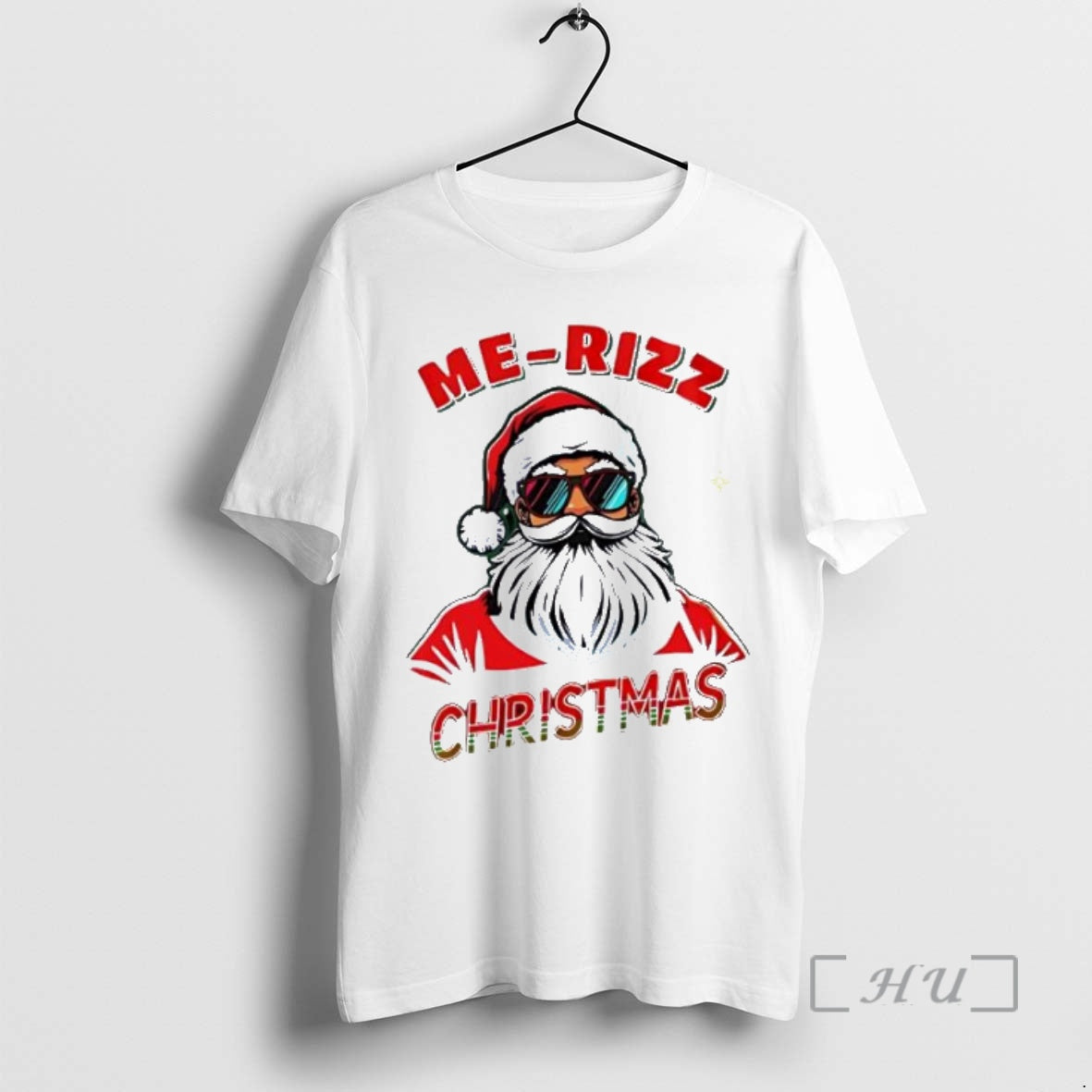 Trending Me Rizz Santa Christmas Ornaments White T-Shirts, Hoodie, Sweatshirt | InkNestWear.com