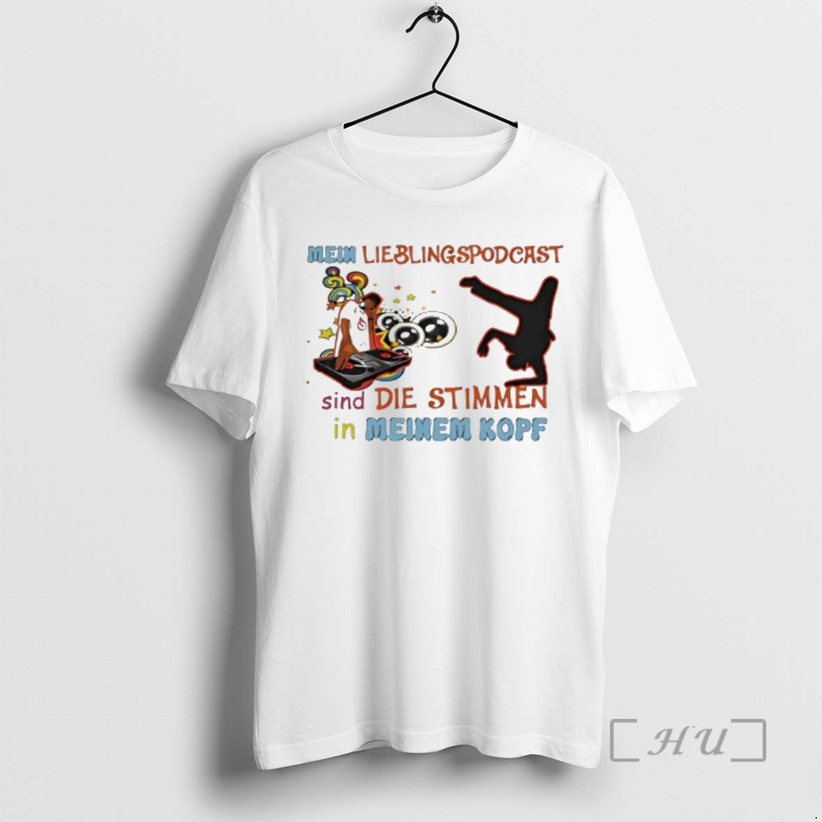 Trending Mein Lieblingspodcast Sind Die Stimmen In Meinem Kopf T-Shirts, Hoodie, Sweatshirt | InkNestWear.com
