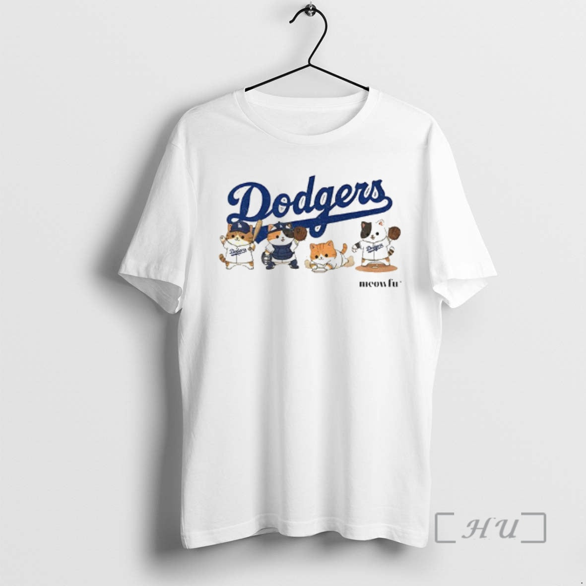 Trending Meowfu Dodger Cat Los Angles Dodgers T-Shirts, Hoodie, Sweatshirt | InkNestWear.com