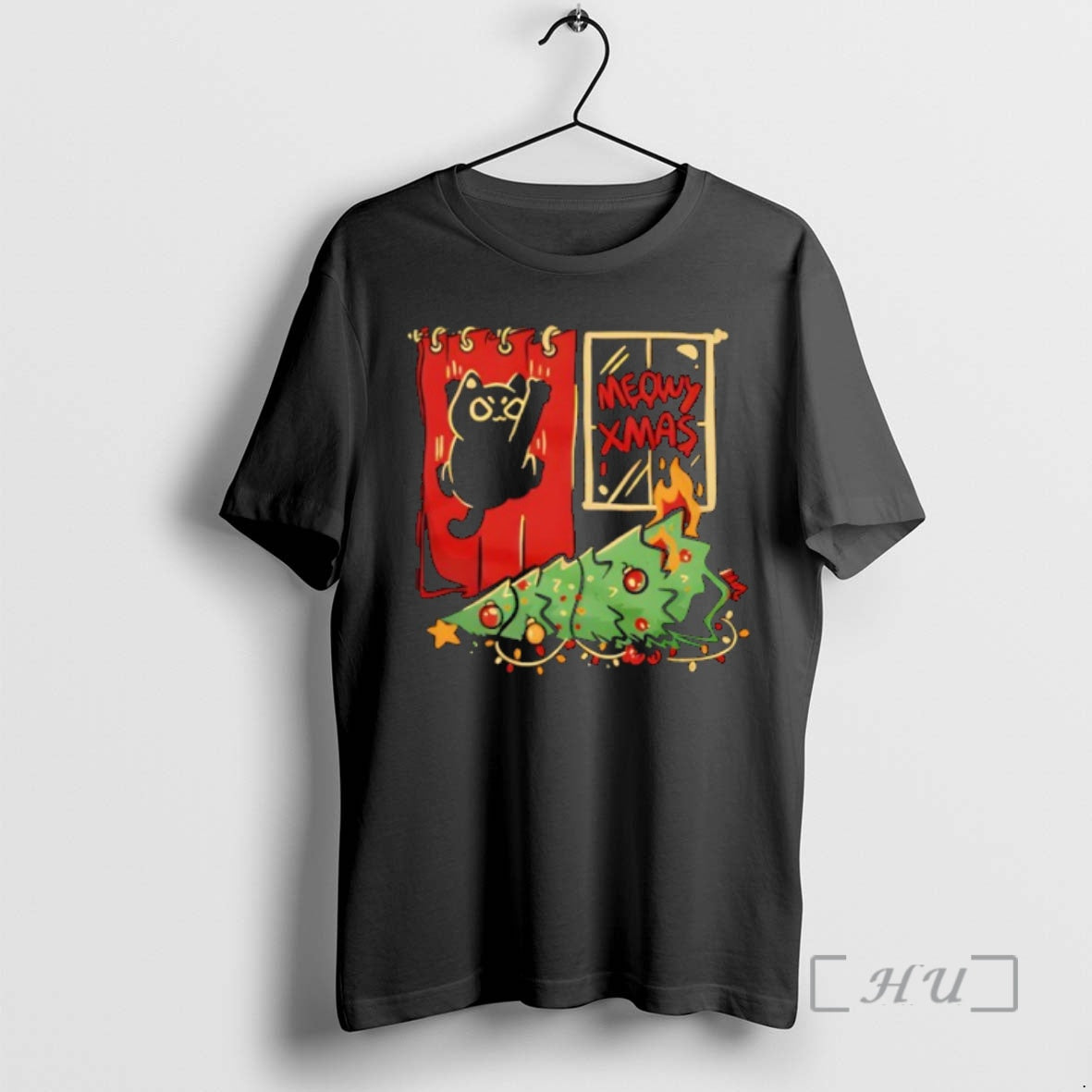 Trending Meowy Xmas Cat Christmas T-Shirts, Hoodie, Sweatshirt | InkNestWear.com