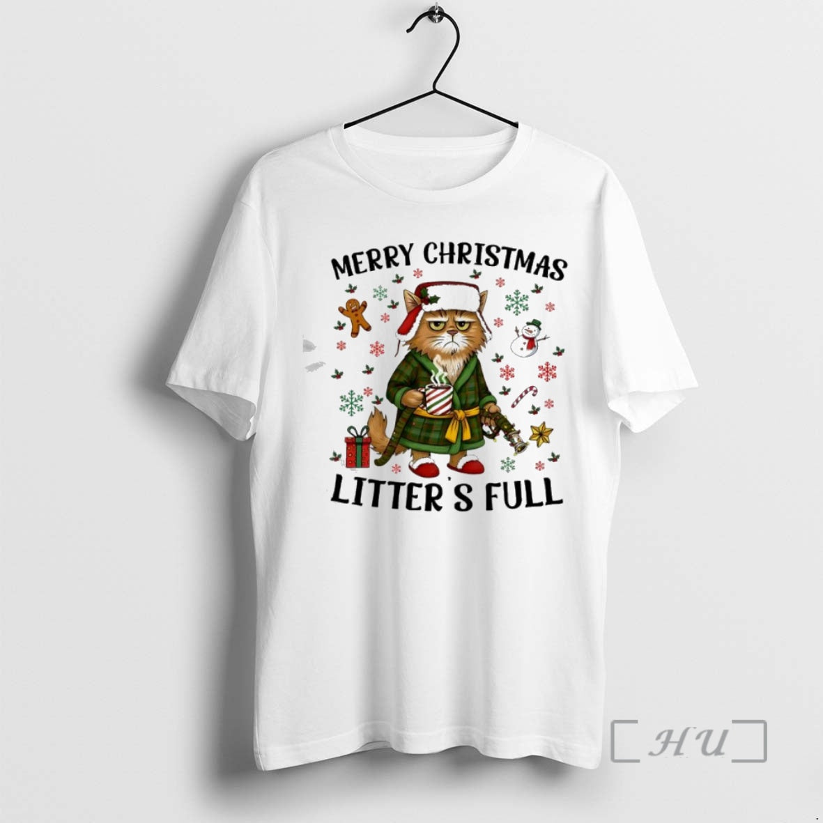 Trending Merry Christmas Litters Full Cat T-Shirts, Hoodie, Sweatshirt | InkNestWear.com