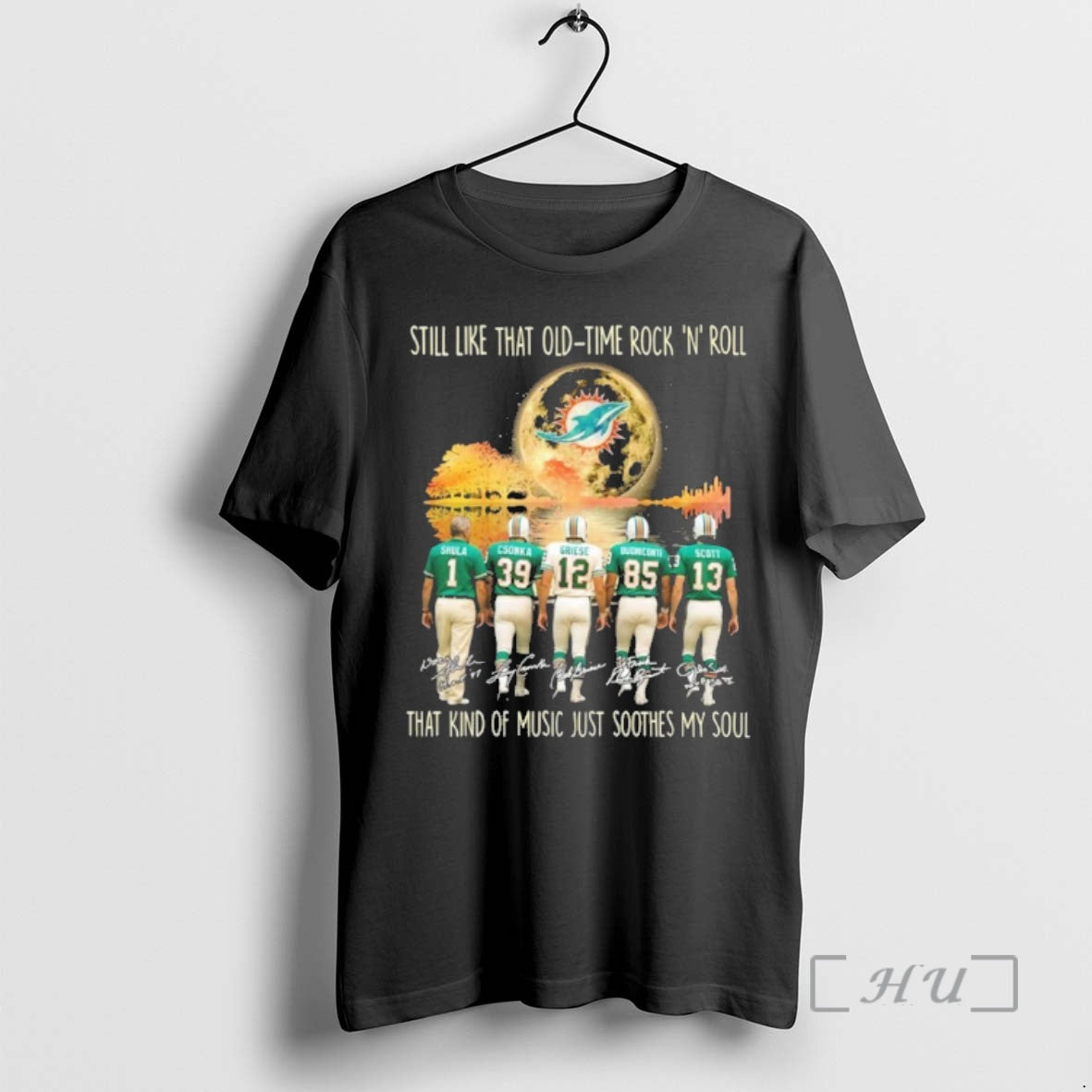 Trending Miami Dolphins Still Like That Old Time Rock N Roll That Kind Of Music T-Shirts, Hoodie, Sweatshirt