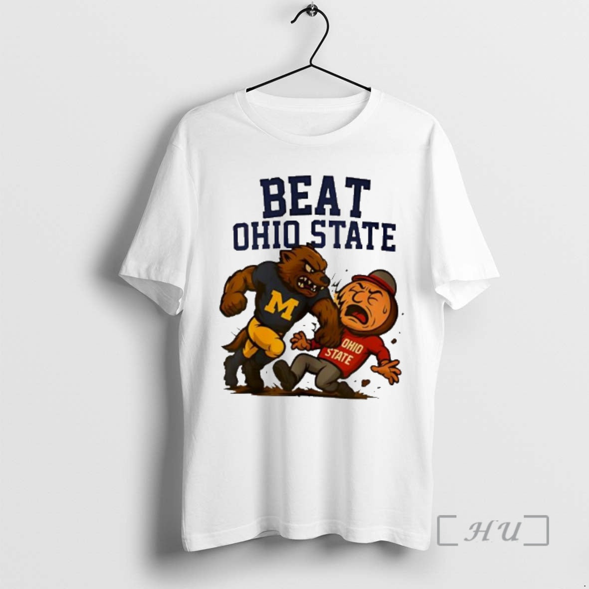 Trending Michigan Wolverines Beat Ohio State 2025 Mascot T-Shirts, Hoodie, Sweatshirt | InkNestWear.com