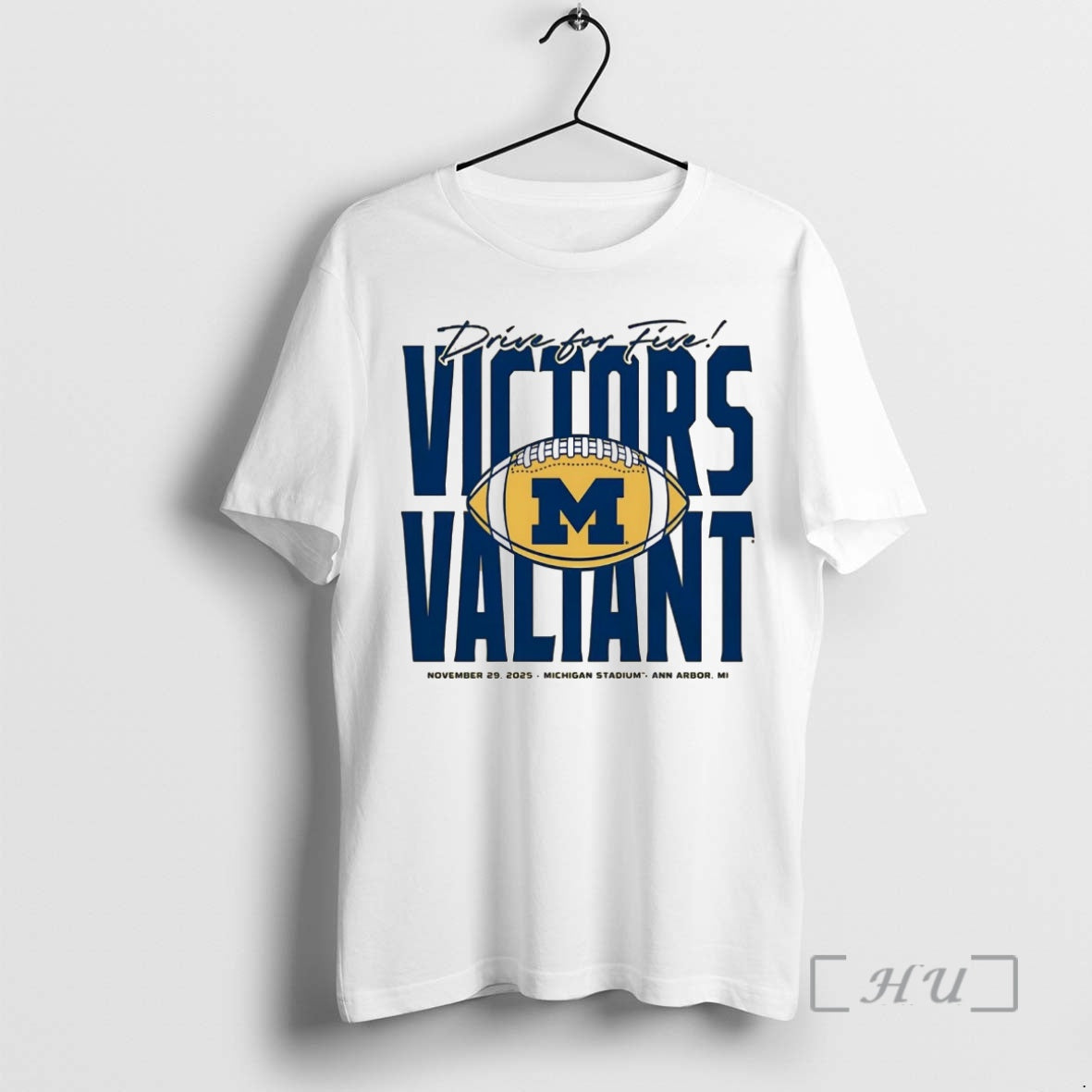 Trending Michigan Wolverines Drive For Five Victors Valiant 2025 T-Shirts, Hoodie, Sweatshirt | InkNestWear.com