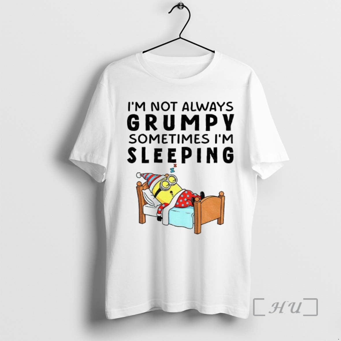 Trending Minion X Gnome Im Not Always Grumpy Sometimes Im Sleeping Christmas Premium T Shirts Hoodie, Sweatshirt