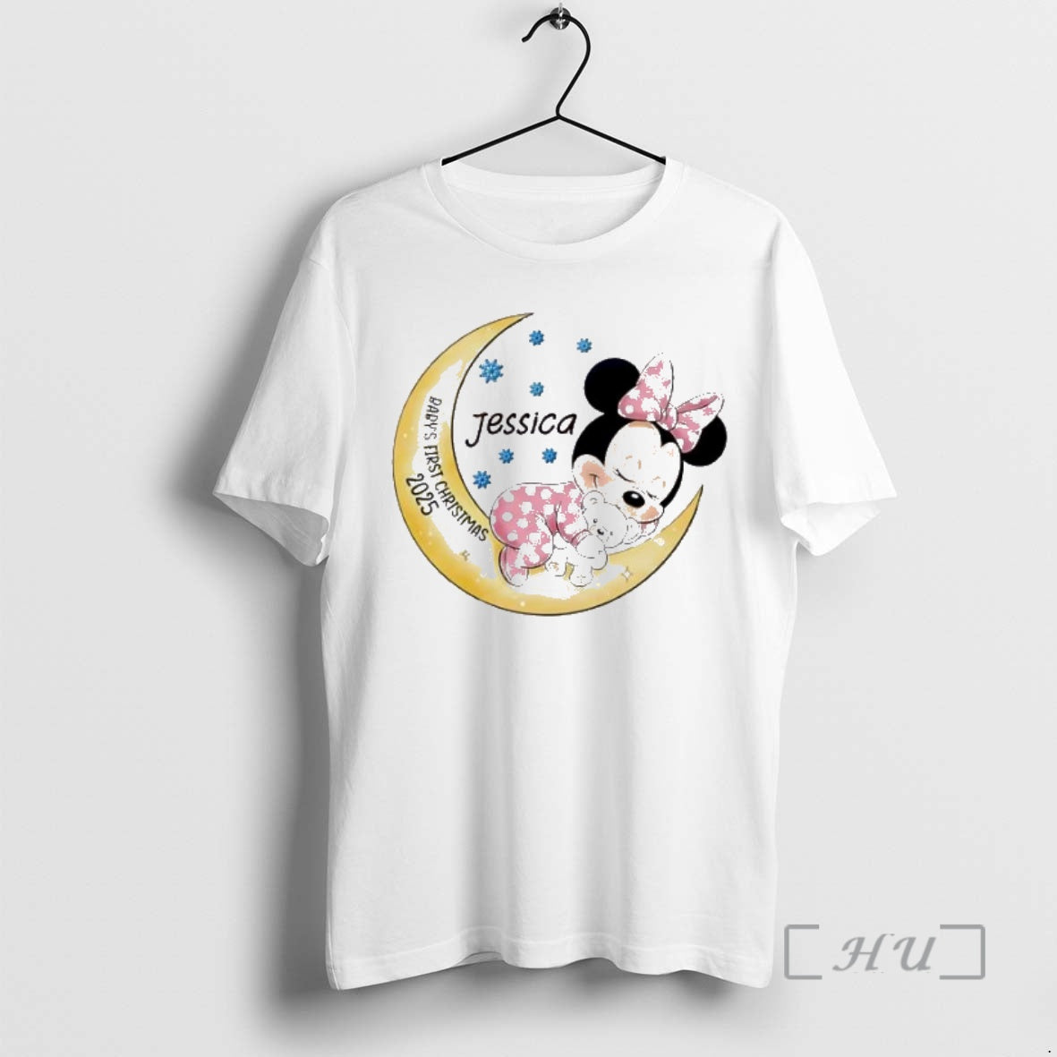 Trending Minnie Babys First Christmas Personalised Ornaments White T-Shirts, Hoodie, Sweatshirt | InkNestWear.com