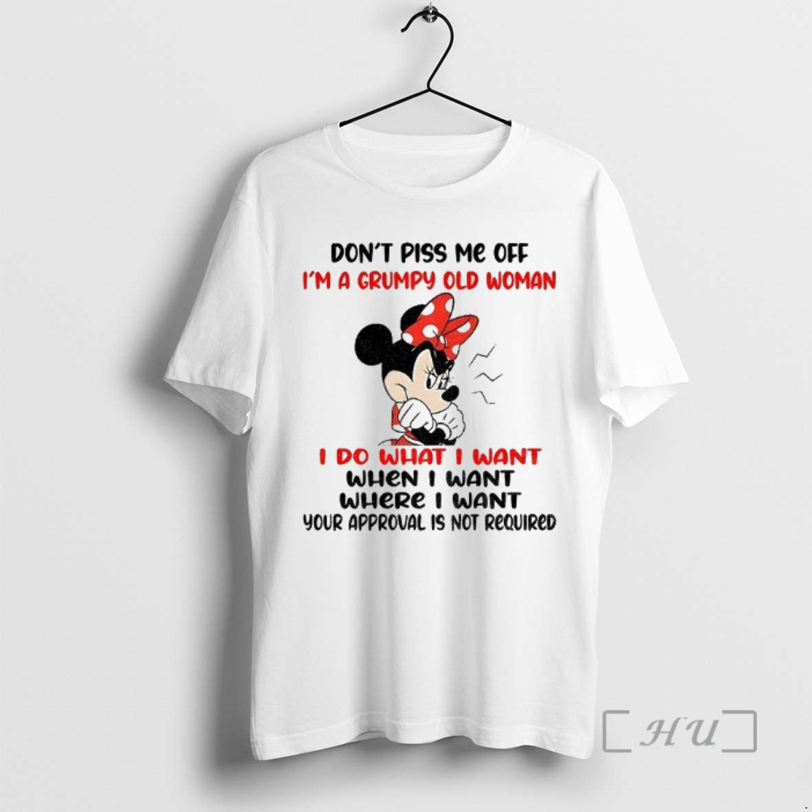 Trending Minnie Dont Piss Me Off Im A Grumpy Old Woman I Do What T-Shirts, Hoodie, Sweatshirt | InkNestWear.com