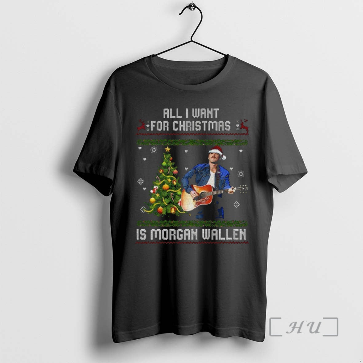 Trending Morgan Wallen All I Want For Christmas Is Morgan Wallen Merry Christmas Premium T-Shirts, Hoodie, Sweatshirt